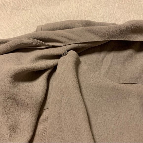 Babaton Gray Drape Front Asymmetrical Zip Lightweight Jacket - Picture 7 of 14